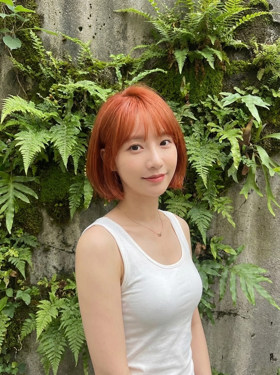 AIで生成されたヘアスタイル画像のサンプル